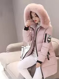 Womans fur coat for winter